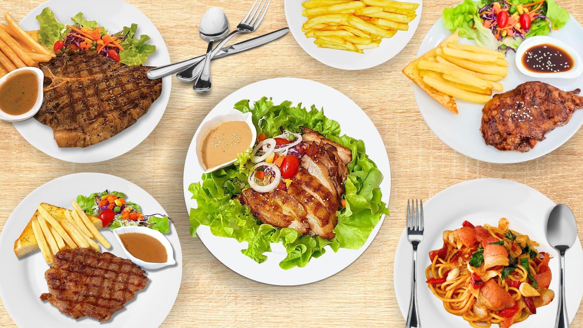 ลัคกี้ สเต็ก Lucky Steak ร้านสเต็ก ซอยกำนันแม้น ศาลธนบุรี